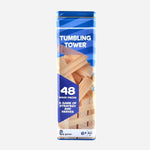 Pip Games 48 Wood Pieces Tumbling Tower Game For Kids