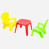 Toy Kingdom Multicolored Picnic Table And Chairs Set