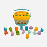 Milestone Shape Sorter With 16 Blocks Early Learning Toy For Toddlers