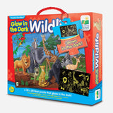 Puzzle Doubles Glow In The Dark Wildlife