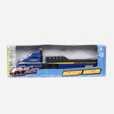 Maisto Fresh Metal Highway Haulers Capd Transpor (Blue) Vehicle Toy For Boys