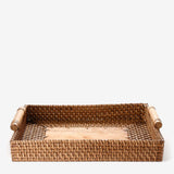 Tahanan By Kultura Hapao Tray Rectagular Wood Base