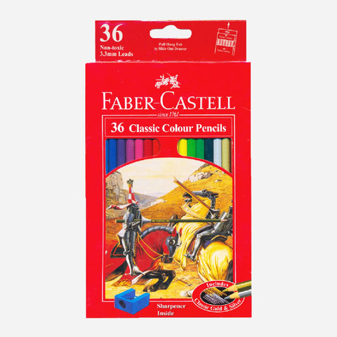 Faber Castell Classic Colour Pencils 36 Colors