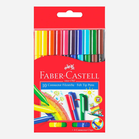 Faber Castell Connector Pens 10 Colors