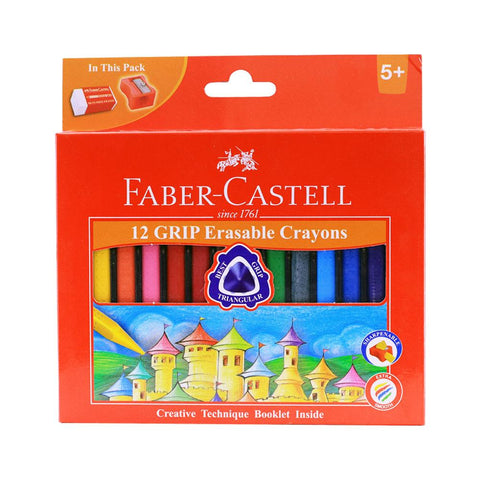 Faber Castell Grip Erasable Crayons