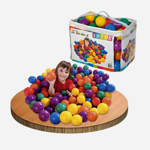 Intex Fun Ballz 100 Pieces Hsf