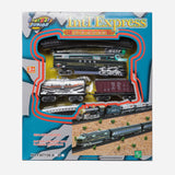 Road Rats International Express Battery Operated Classic Train Set For Boys