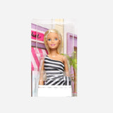 Barbie 11 Inch Wearing Purple Striped Dress Doll For Girls