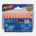 Nerf Elite 30 Piece Dart Refill Pack For Toy Blasters