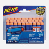 Nerf Elite 30 Piece Dart Refill Pack For Toy Blasters