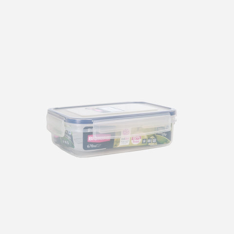 Biokips Rectangular Food Keeper  - 670ml