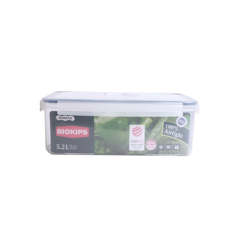 Biokips Rectangular Food Keeper  - 5.2L