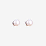 Khai Pearl Button-Shaped Pearl Stud Earrings XXL