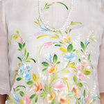 Tygie Women's Kimona with Handpainted Floral