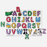 Melissa & Dough Alphabet Lift & See Peg Puzzle