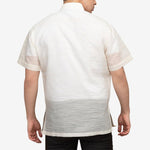 En Barong Filipino Men's Pina Organdi Short-sleeved Barong