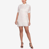 Nuevo Ystilo Women's Cocoon Barong Dress