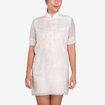 Nuevo Ystilo Women's Cocoon Barong Dress