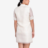 Nuevo Ystilo Women's Cocoon Barong Dress