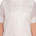 Nuevo Ystilo Women's Cocoon Barong Dress