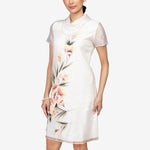 Nuevo Ystilo Women's Organza Barong Dress