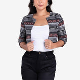 Raffaella Multi-Colored Ethnic Blazer