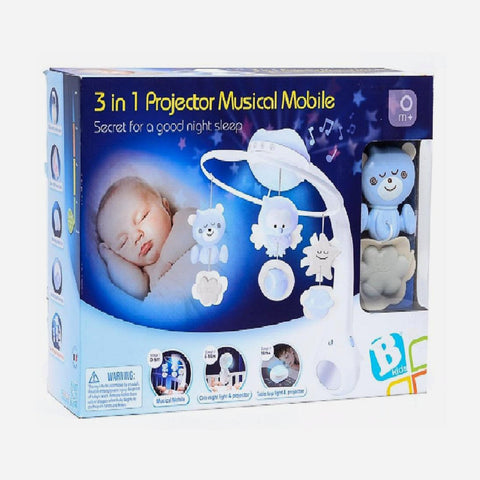 Bkids Watch Over Me 3 In 1 Musical Projector Baby Mobile For Babies