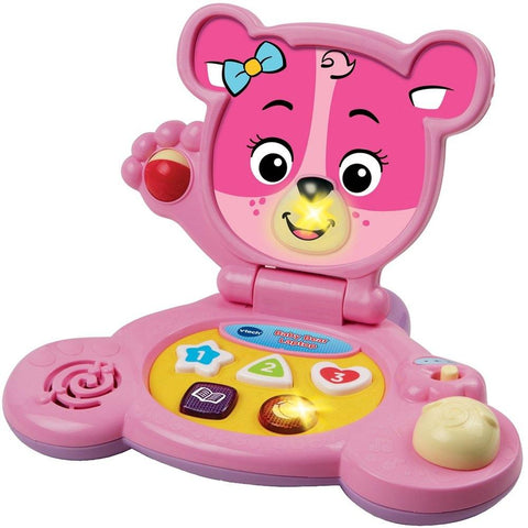 Vtech Baby Baby Bear Laptop Pink Toy For Babies