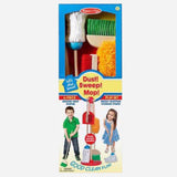 Melissa & Dough 6-Piece Dust, Sweep, Mop Playset