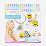 Make It Real Cross Stitch Emoji Jewelry Kit