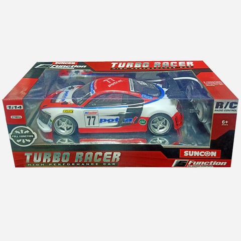 Suncon Function Turbo Racer R/C Car 1:14 – White And Red