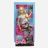 Barbie Made To Move Doll Original With Brunette Updo For Girls