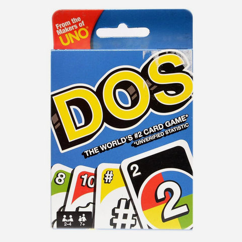 Mattel Games Dos Card Game Multiplayer Tabletop Card Game For Everyone