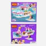 Cogo Girls Yacht 164 Pcs Building Blocks Set Toy For Girls