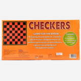 Toy Kingdom Sterling Checkers - The Classic Game Of Strategy Set