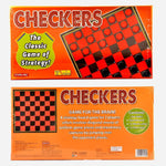 Toy Kingdom Sterling Checkers - The Classic Game Of Strategy Set