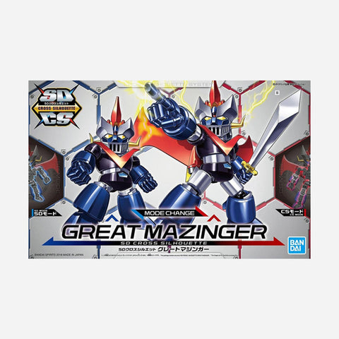 Bandai Mode Change Great Mazinger Sd Cross Silhouette Toy For Boys