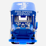 Philippine Jeepney Blue 4-Inch Die-Cast Metal To Vehicle Special Matte Edition