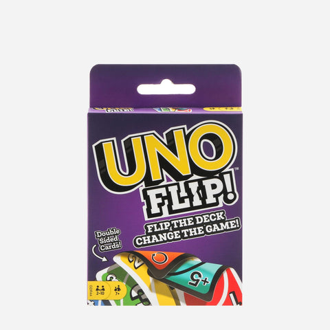 Mattel Games Uno Flip Card Game Multiplayer Tabletop Card Game For Everyone