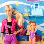 Barbie Ice Skating Coach Set For Girls