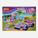 Cogo Girls 182 Pc Leisure Blocks Playset