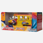 Philippine Jeepney 5 Inch Yellow Vechicle