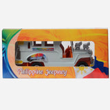 Philippine Jeepney 5 Inch White Vechicle