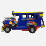 Philippine Jeepney 5-Inch Blue Vehicle