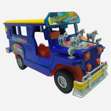 Philippine Jeepney 5-Inch Blue Vehicle