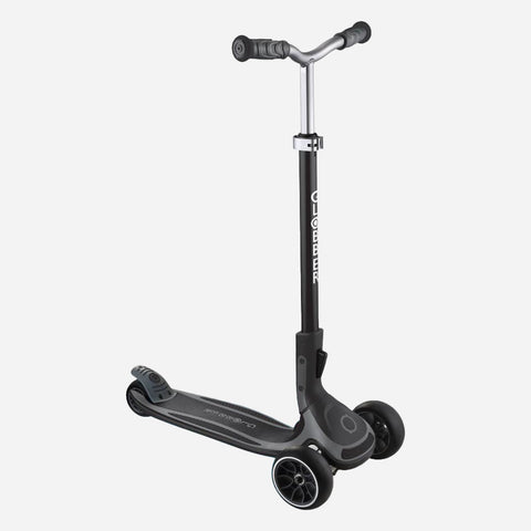 Globber Ultimum Lights Scooter (Black) For Kids