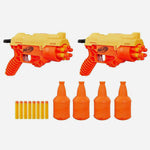 Nerf Alpha Strike Cobra Rc 6 26 Piece Dual Targeting Set Blaster Toys For Boys