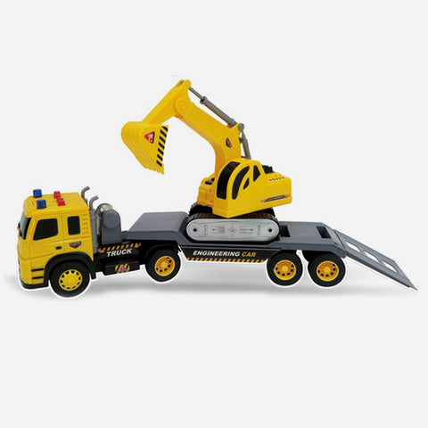 Earth Movers Trailer Truck Excavator