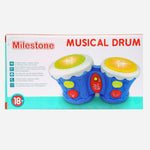 Milestone, 95424 Musical Drum Blue