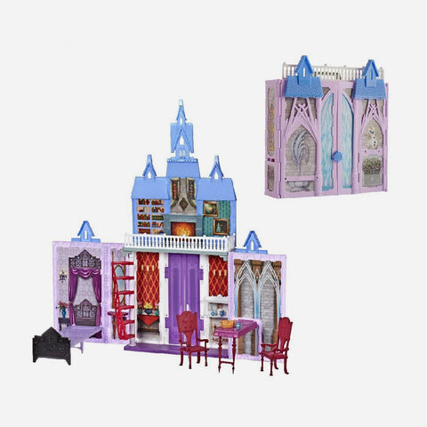 Disney Frozen 2 Inspired Fold And Go Arendelle Castle Playset For Girls